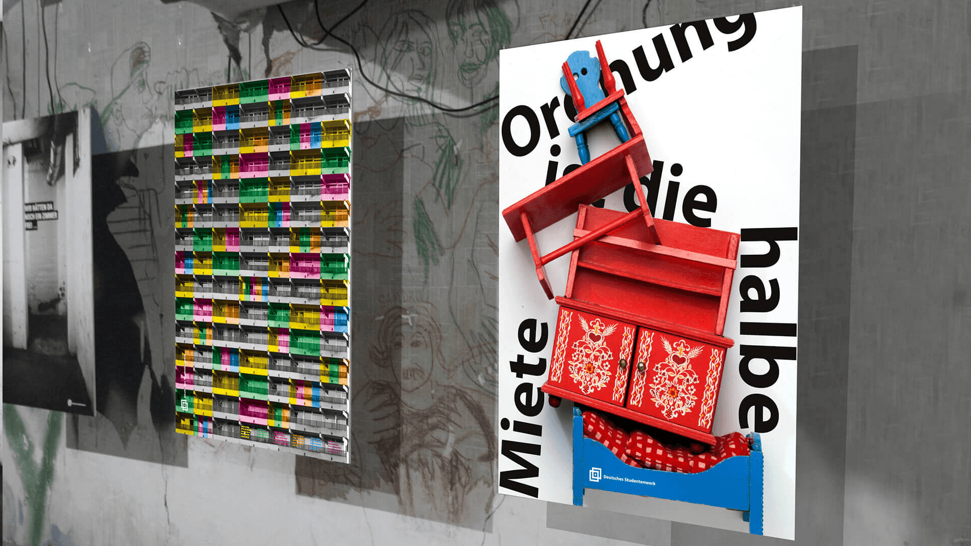 Wie ge-wohnt-Student Living-Franziska Volmer-Poster Design2